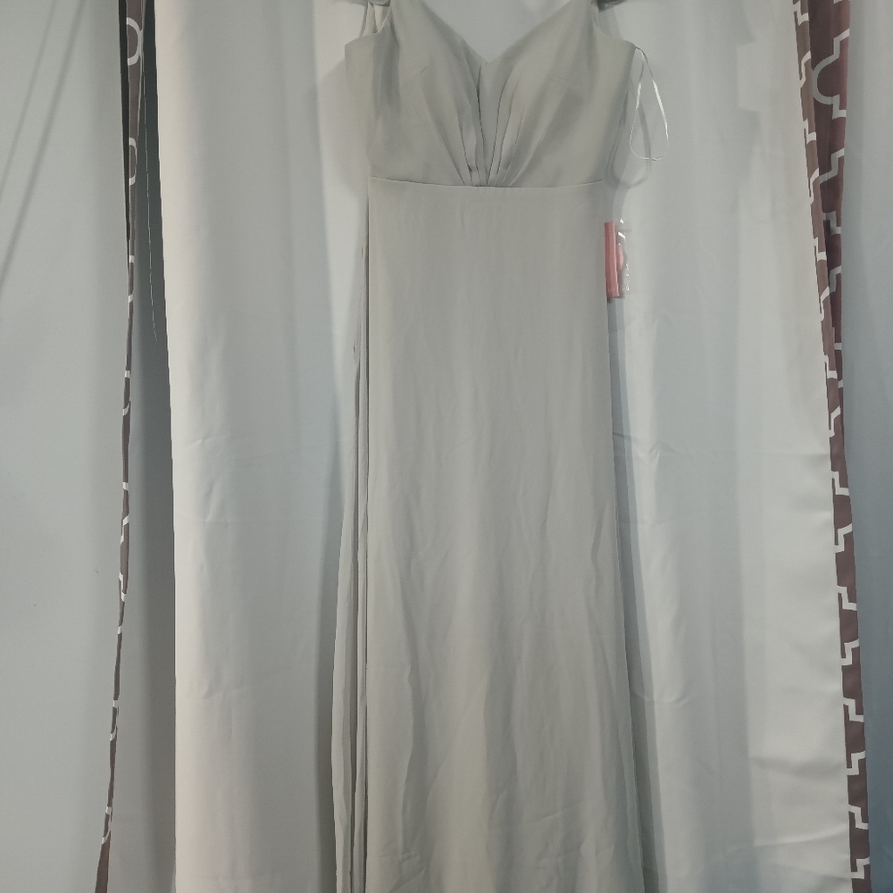 NEW Birdre Grey  Bridesmaid  Dress size M